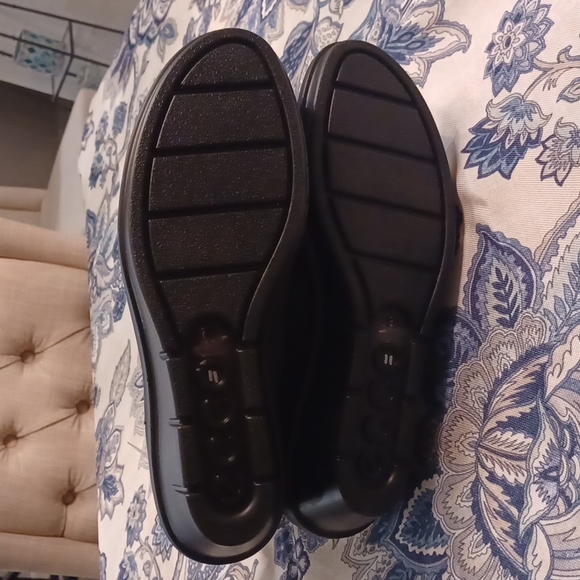 ECCO Women's Wedge Nubuck Leather Bootie Ankle Size 11 EU 42 NEW - Picture 11 of 12